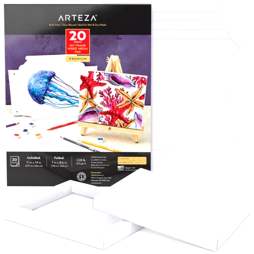Arteza diy frame mixed media
